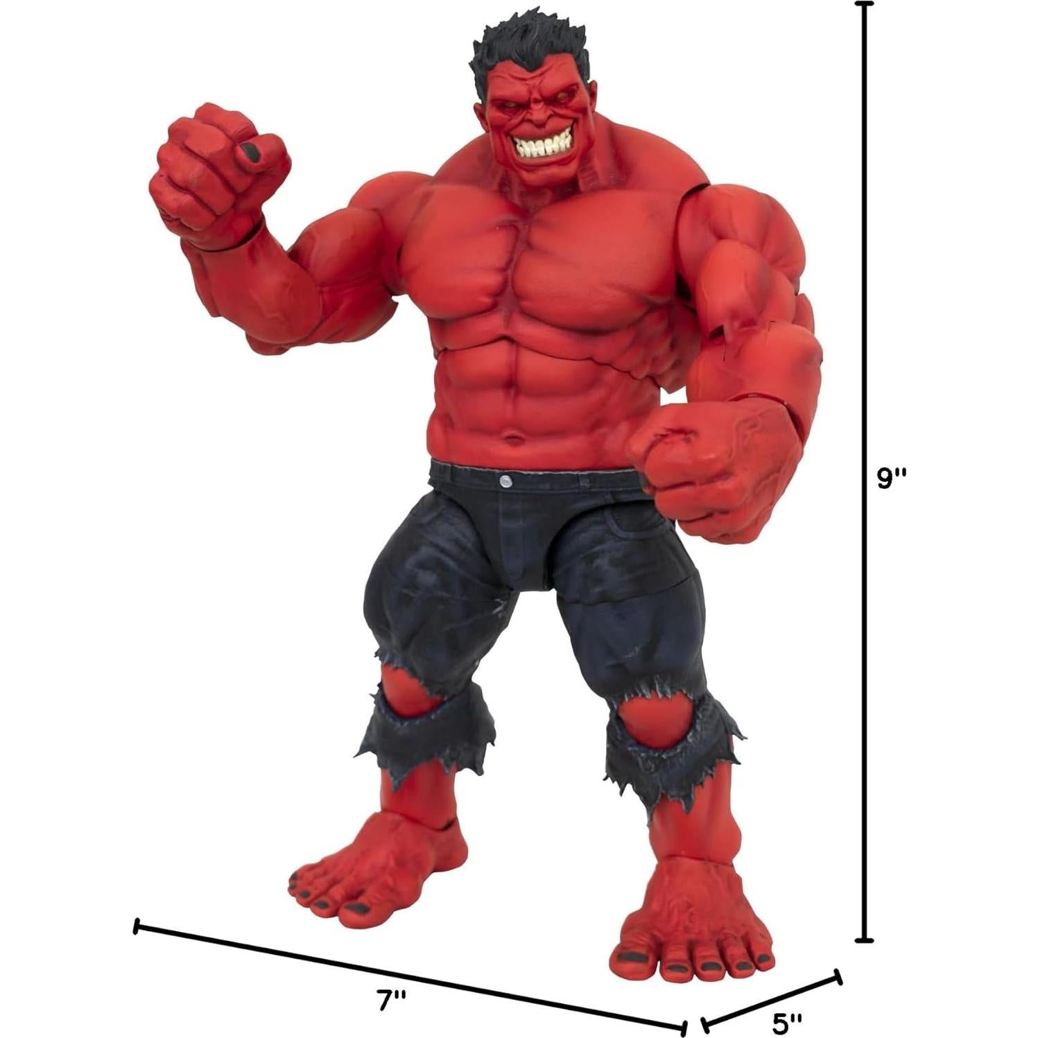 Figura de acción Red Hulk Marvel Select Diamond Select 22.86 cm