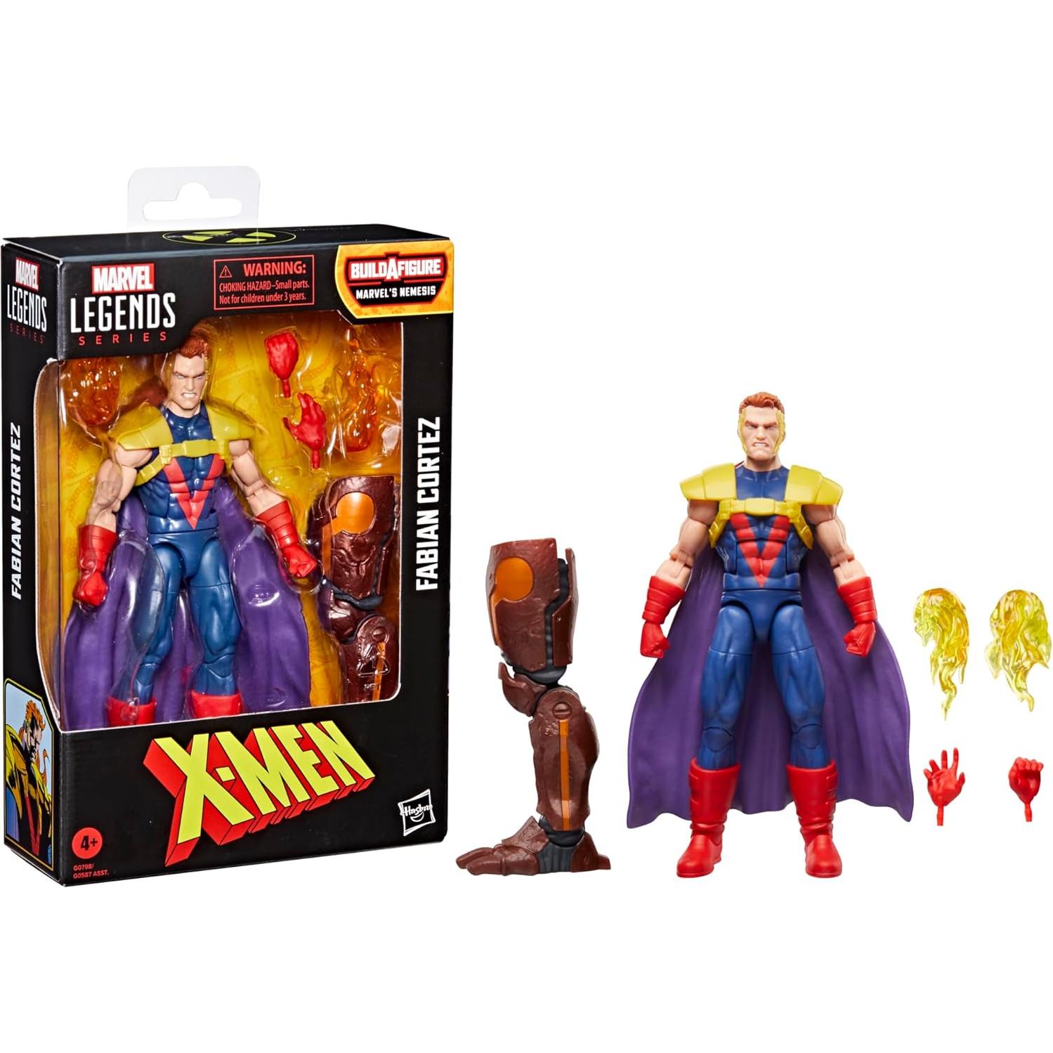 Figura de acción Marvel Legends Fabian Cortez 15 cm Hasbro