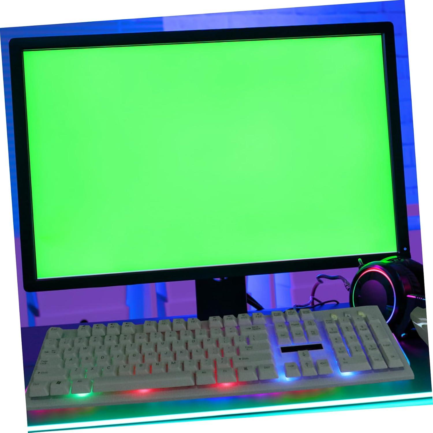 Conjunto Teclado y Ratón USB OSALADI Ergonómico 45x14cm