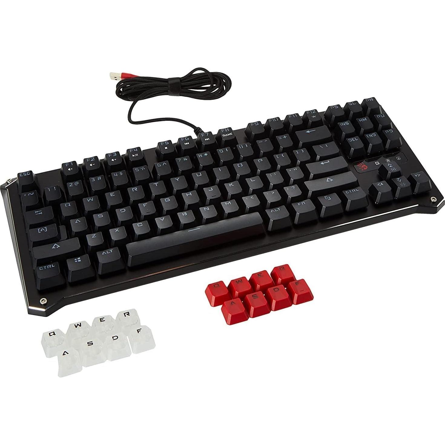 Teclado Gaming TKL A4Tech B930 Óptico RGB Compacto