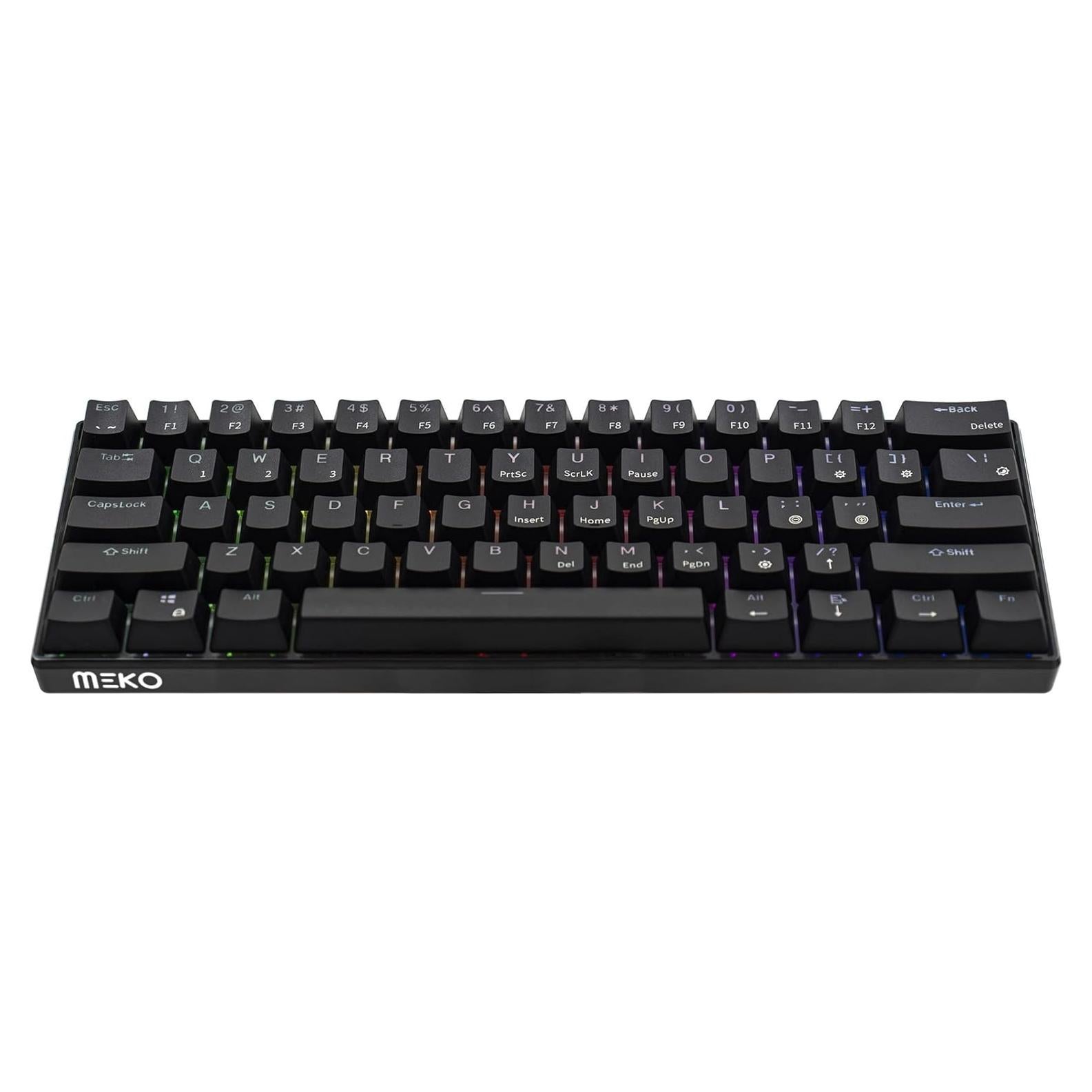 Teclado Mecánico 60% Meko Blink RGB Bluetooth Hotswap