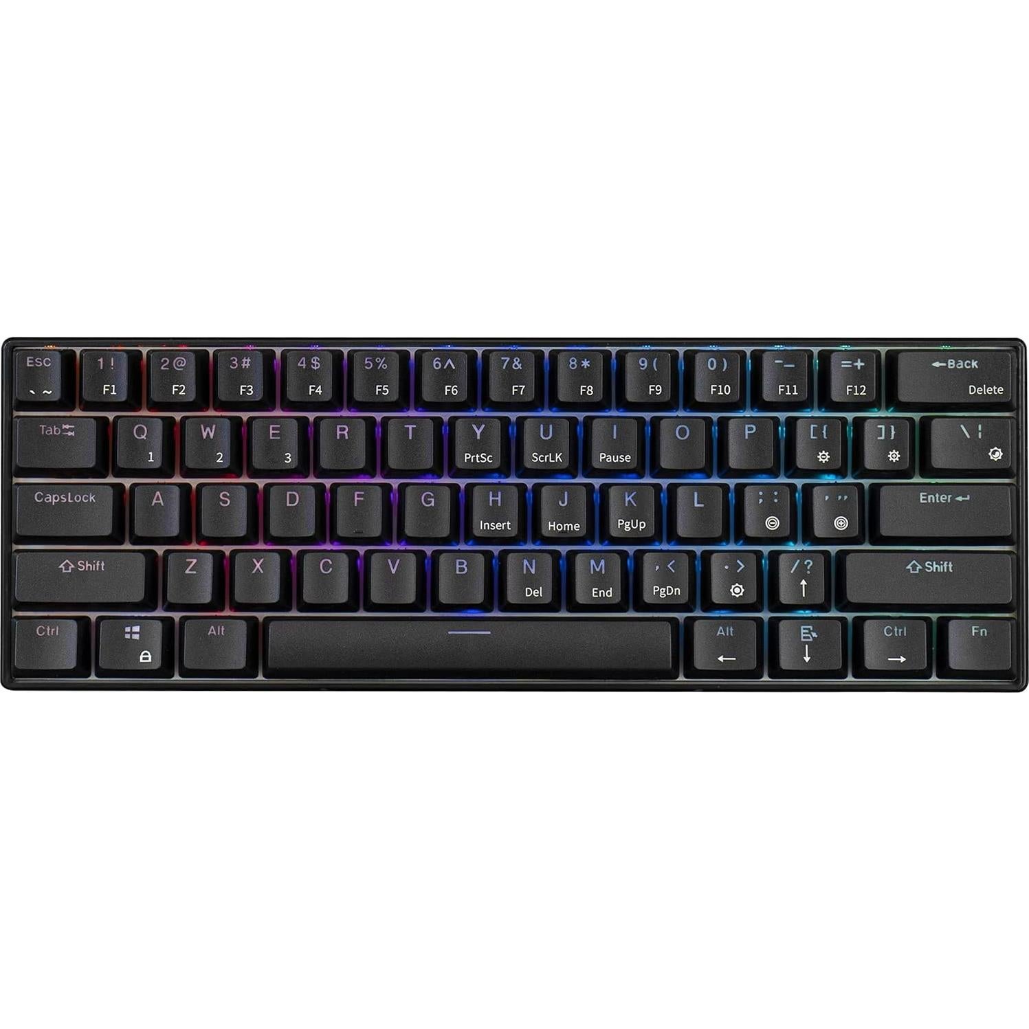 Teclado Mecánico 60% Meko Blink RGB Bluetooth Hotswap