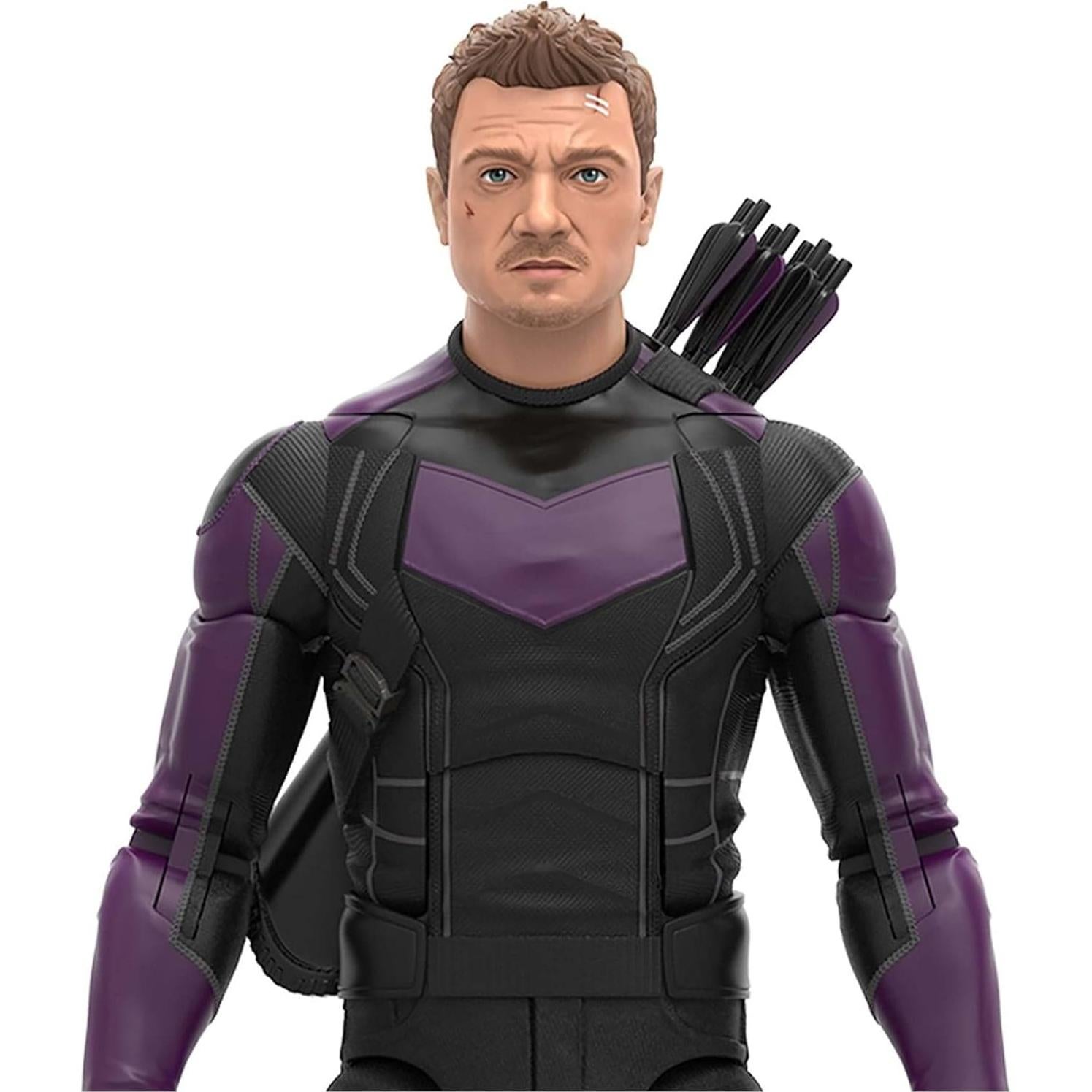 Marvel Legends Series MCU Disney Plus Marvel’s Hawkeye Action Figure 6-inch Collectible Toy, 4 Accessories and 1 Build-A-Figure Part