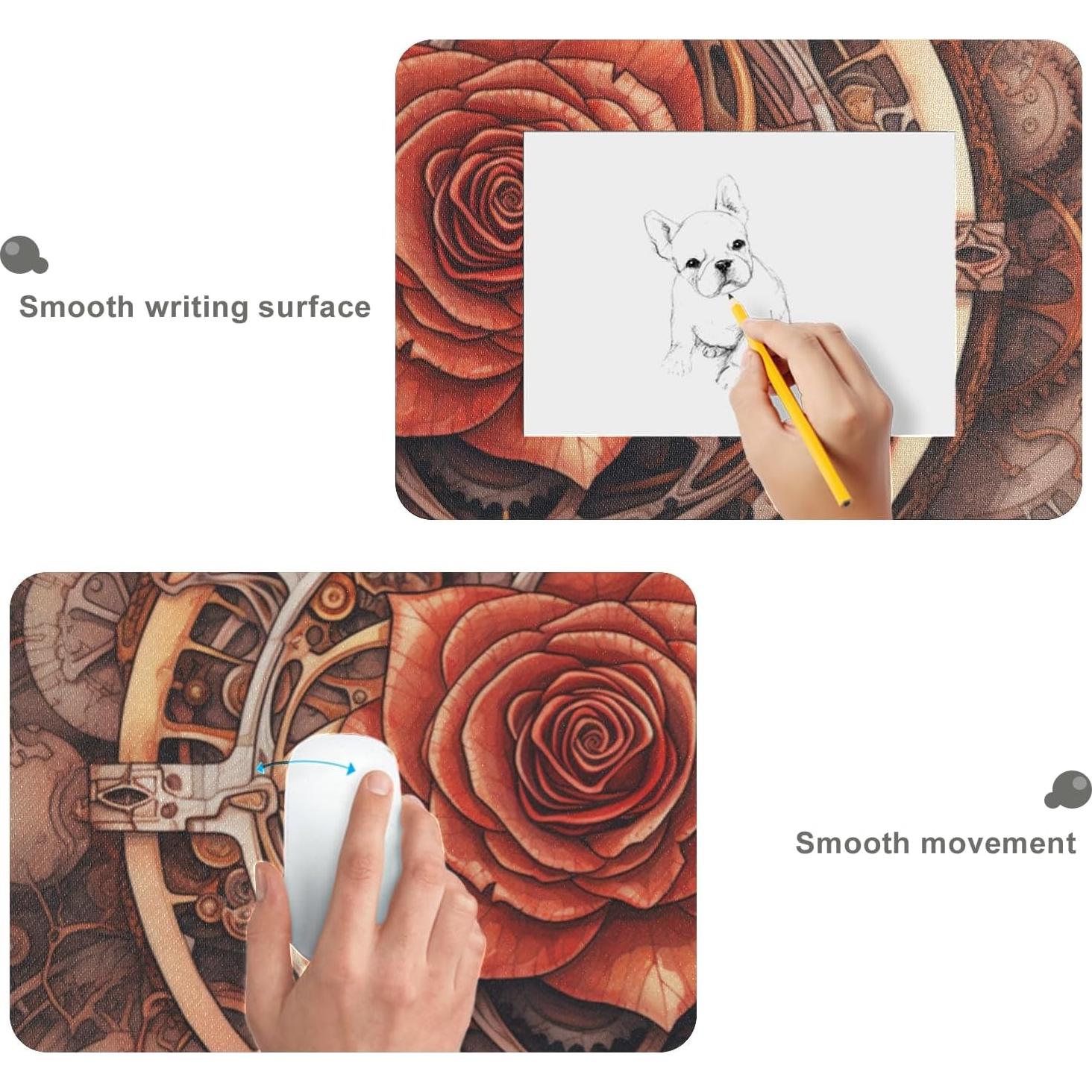 Alfombrilla de Ratón DNOVING Rosa 901 x 406 mm Antideslizante