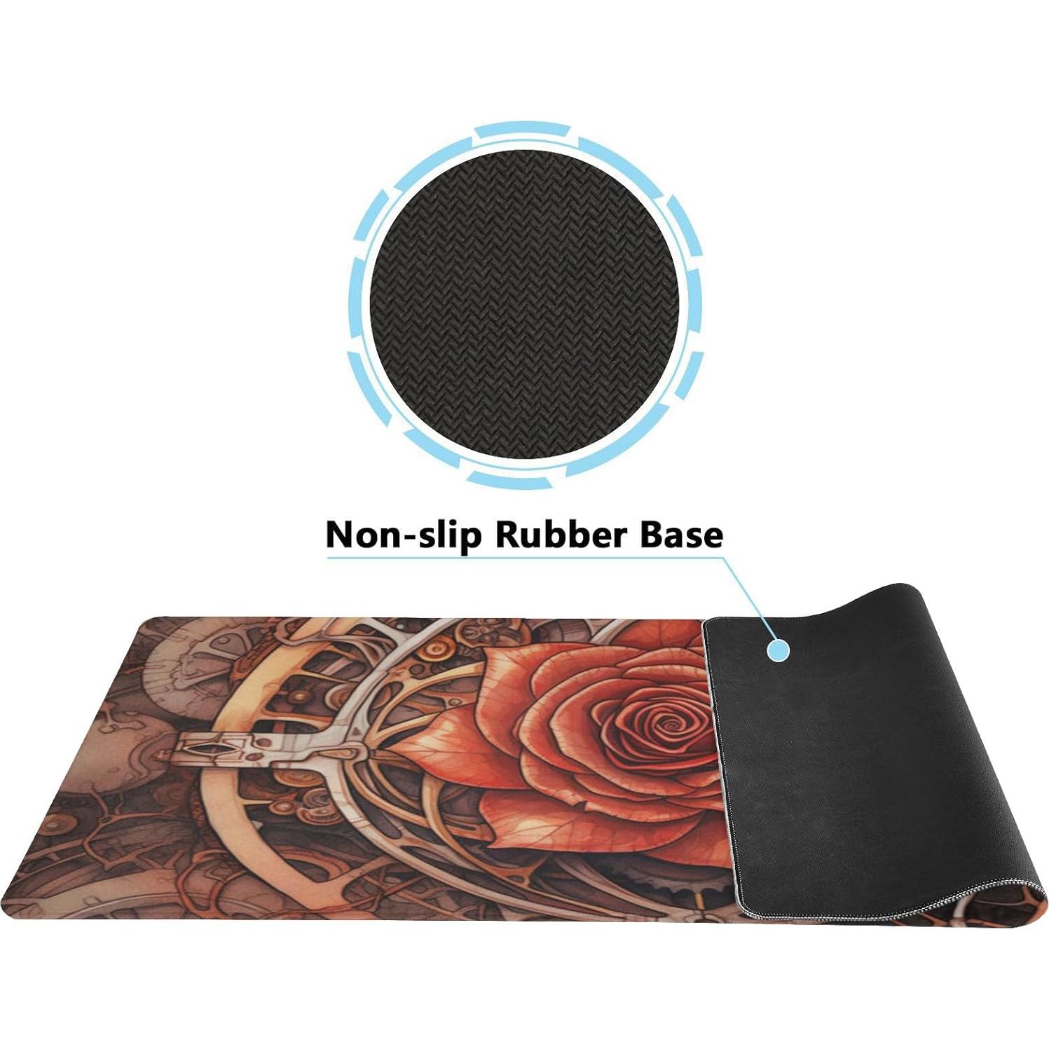 Alfombrilla de Ratón DNOVING Rosa 901 x 406 mm Antideslizante