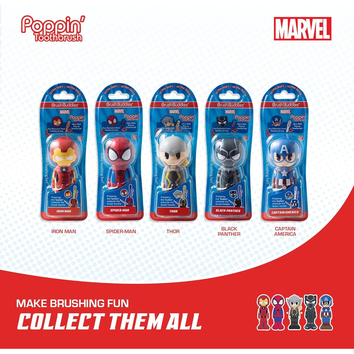 Cepillo de Dientes Brush Buddies Thor Niños Cerdas Suaves