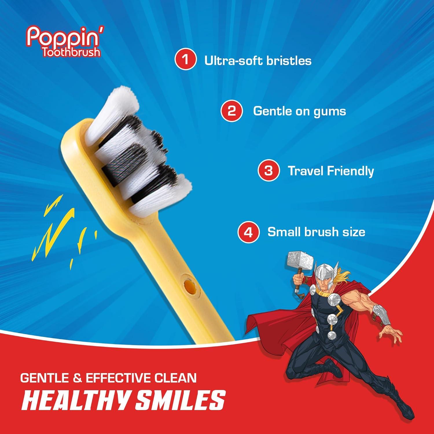 Cepillo de Dientes Brush Buddies Thor Niños Cerdas Suaves