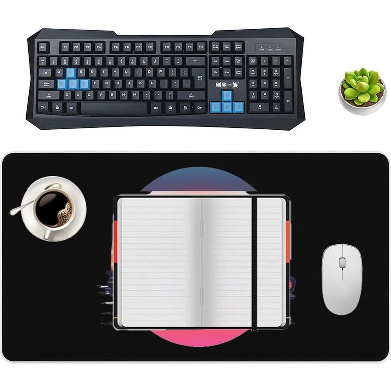 Alfombrilla de Ratón Grande Genérico 40x75cm Antideslizante