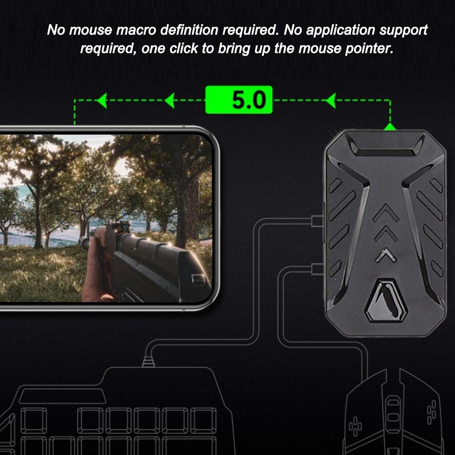 Combo Teclado y Ratón Gaming Zunate Media Mano Bluetooth