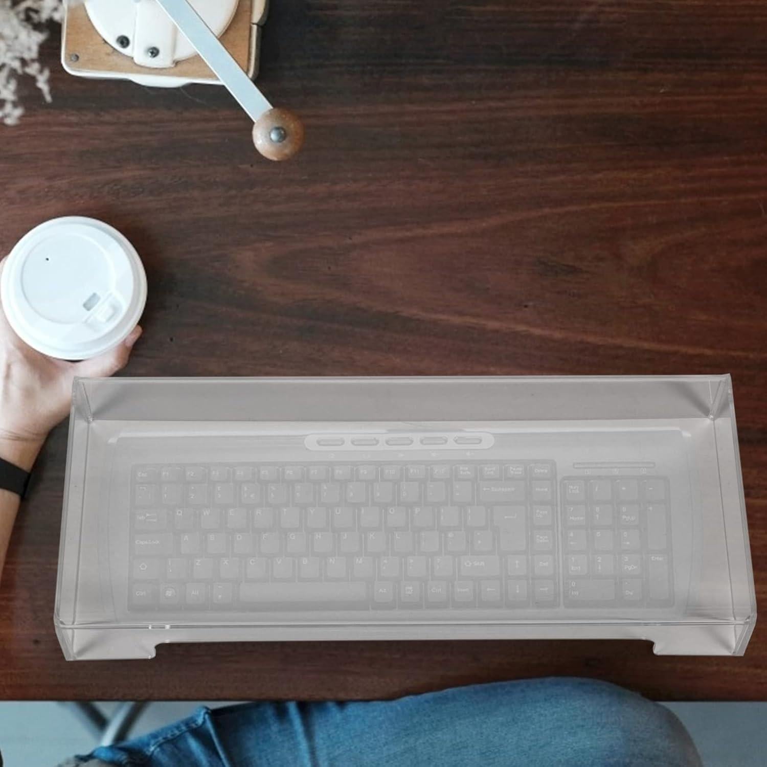 Cubierta de Teclado Acrílica Cabilock 37.5x15.8cm Protectora