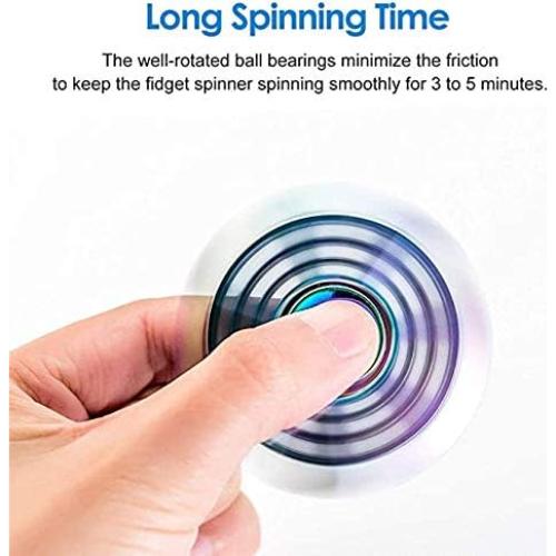 Set de 7 Spinners Fidget Metálicos Umnodobn Alivio Estrés