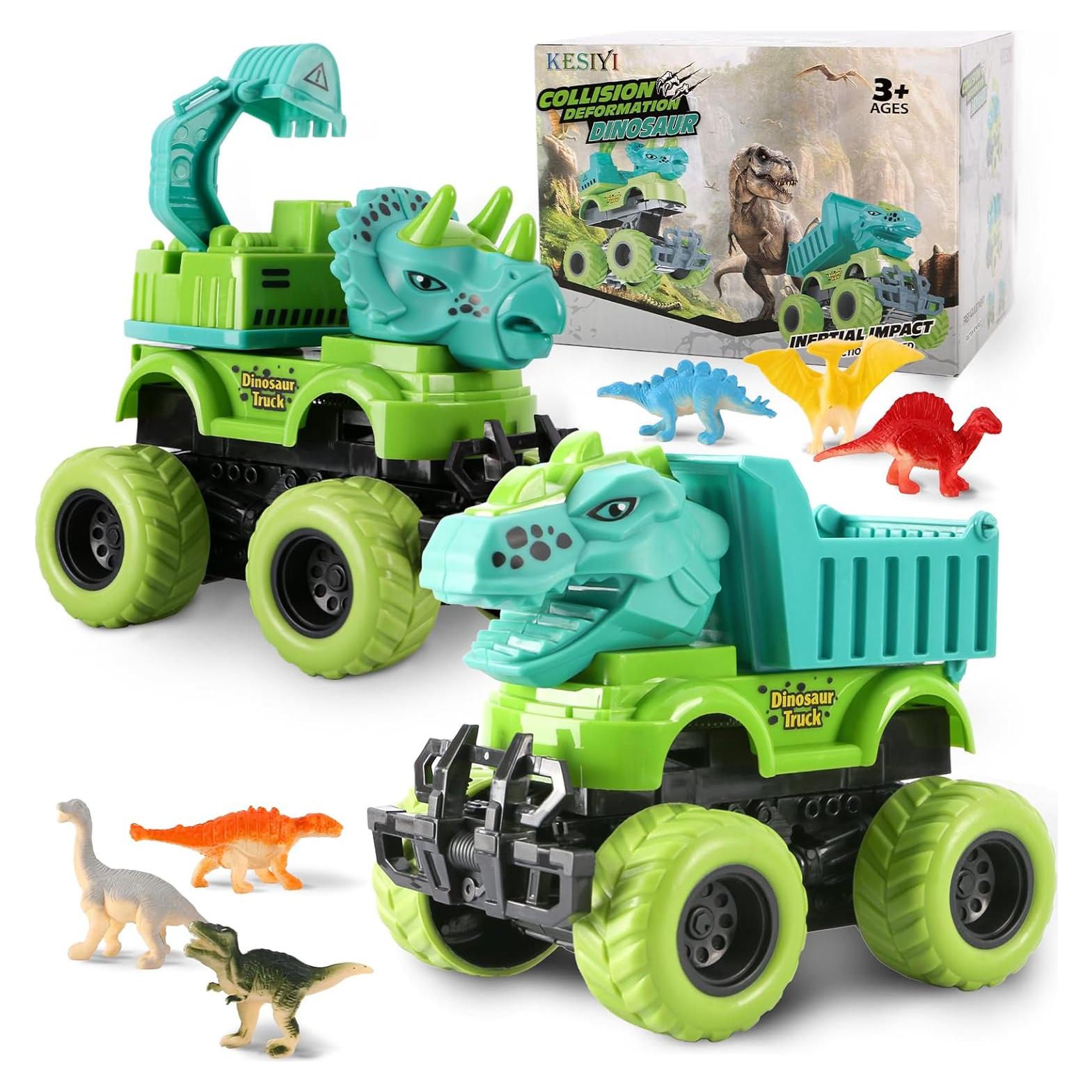 Juguetes de Dinosaurios KESIYI 6 Figuras para Niños 2-5 Años