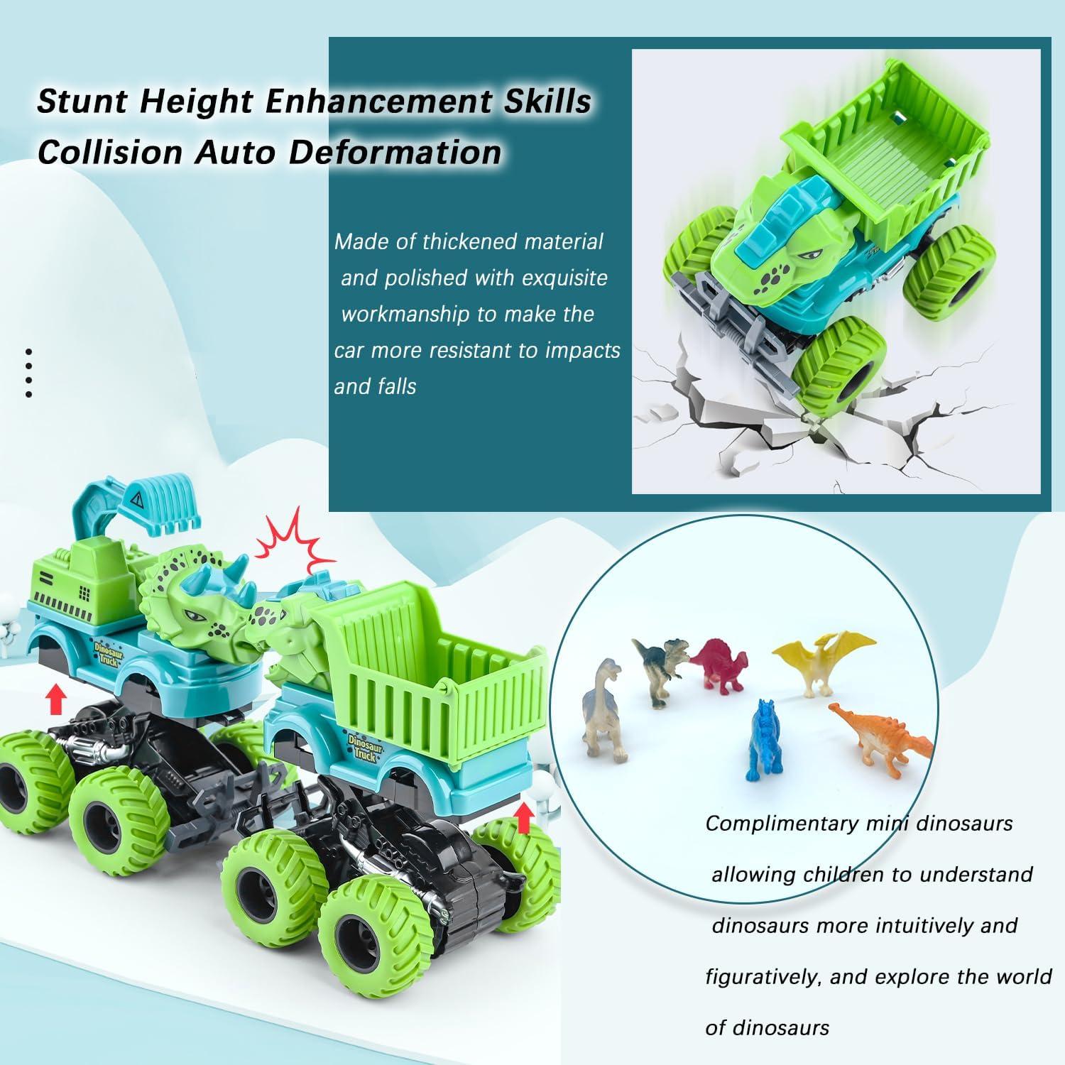 Juguetes de Dinosaurios KESIYI 6 Figuras para Niños 2-5 Años