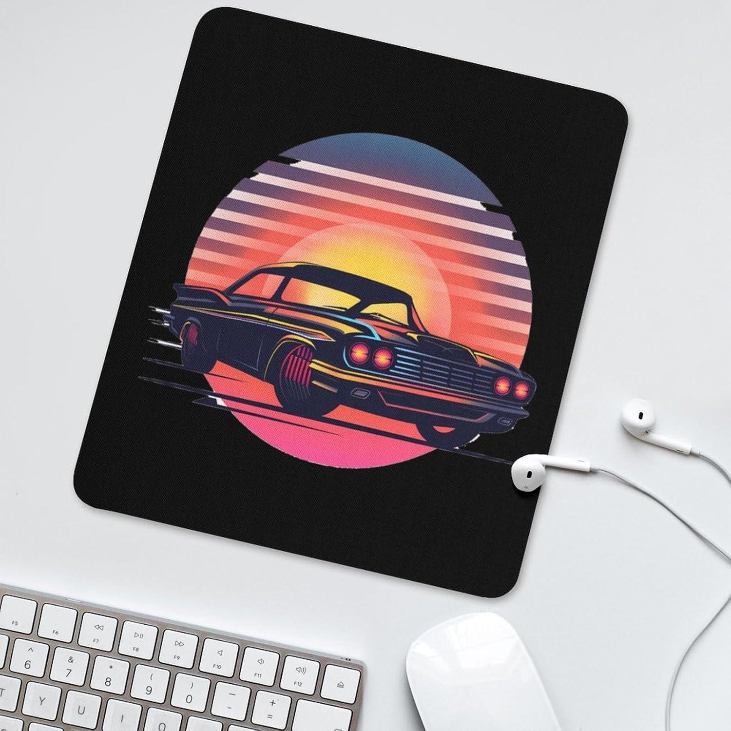 Classic Sport Car Mechanic Driver Race Mouse Pad Computer Mouse Mat Washable Mousepads for Wireless Mouse 25 * 30cm