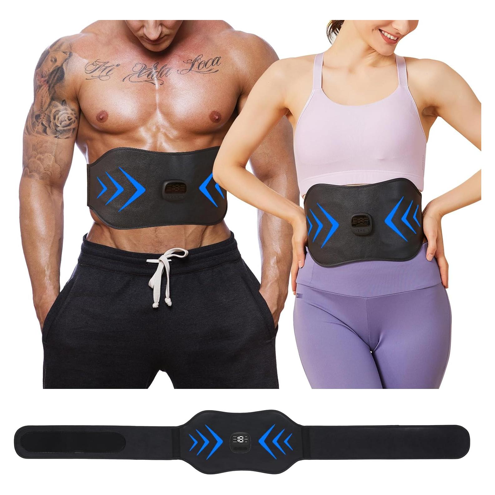 Estimulador de Abdominales EMS WZREZ Ajustable Portátil