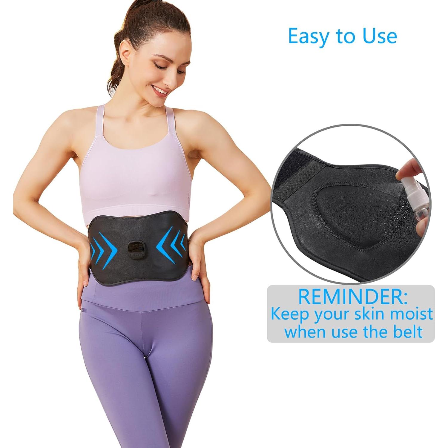 Estimulador de Abdominales EMS WZREZ Ajustable Portátil