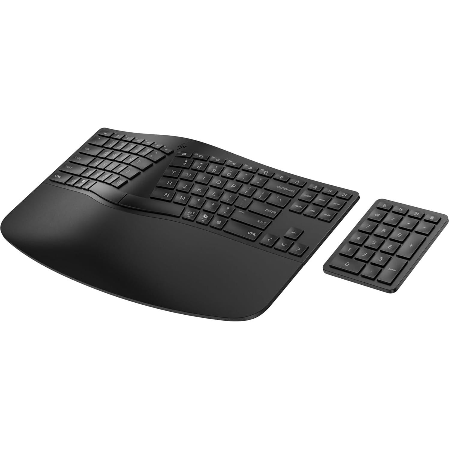 Teclado Inalámbrico Ergonómico HP 960 - Conexión Bluetooth y Dongle
