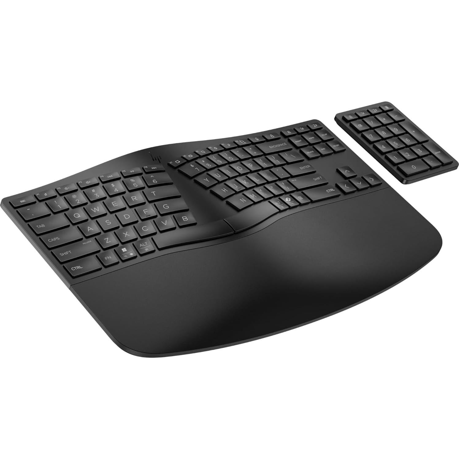 Teclado Inalámbrico Ergonómico HP 960 - Conexión Bluetooth y Dongle