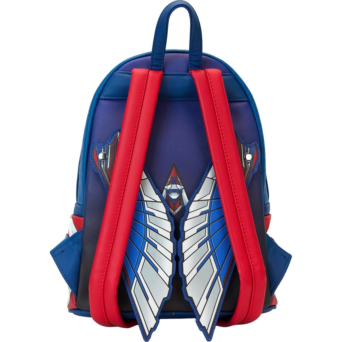 Mochila Mini Cosplay Loungefly Capitán América 22x11x27cm
