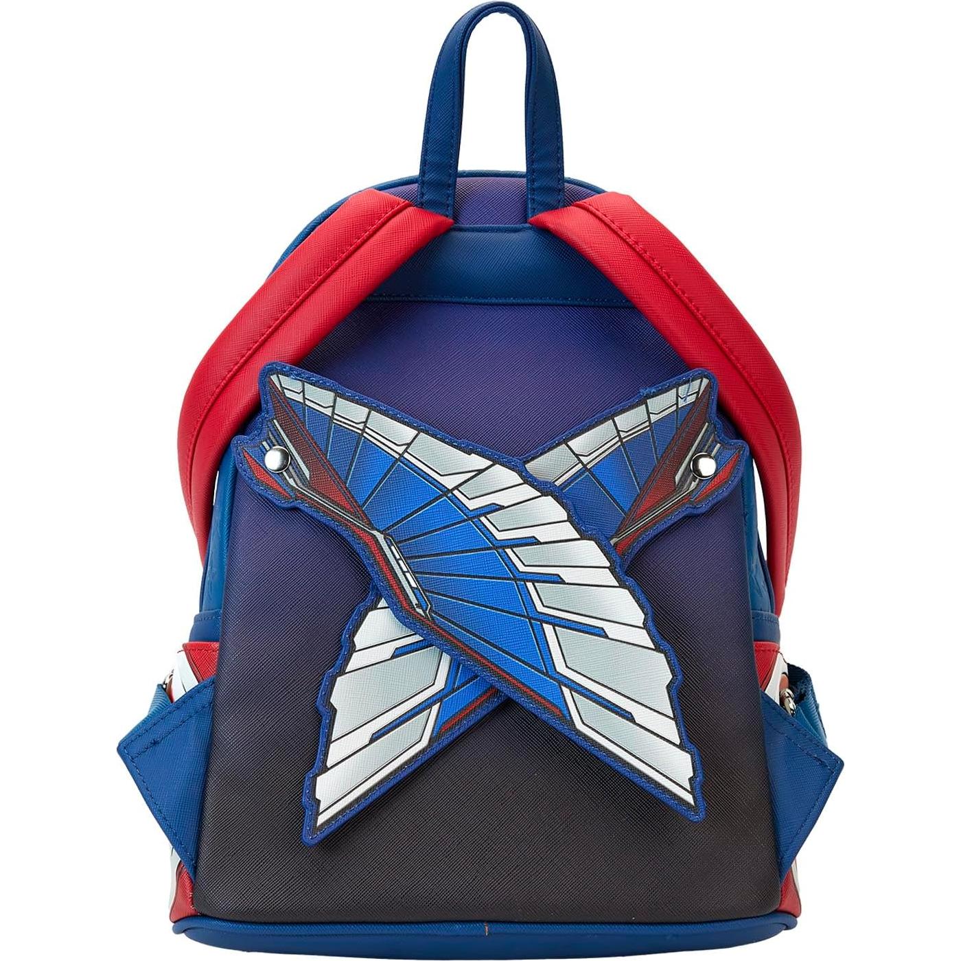 Mochila Mini Cosplay Loungefly Capitán América 22x11x27cm