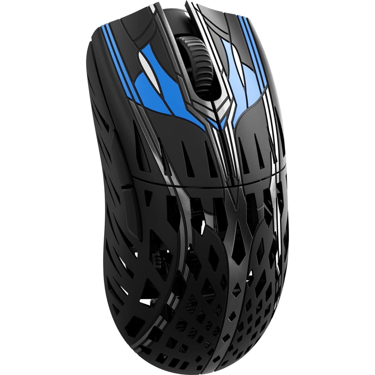 PWNAGE Trinity Wireless Gaming Mouse 8K - 39 Grams Ultralight Esports Pro Gamer Flawless Professional Custom Xero PAW3950 Optical Sensor 36,000 DPI - 8000Hz -100% PTFE Skates Symm2 - Midnight Eclipse