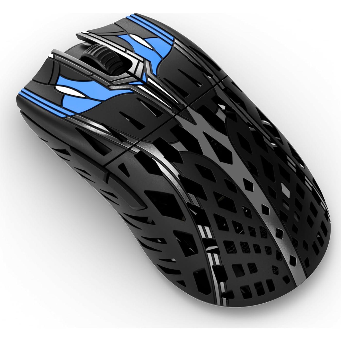 PWNAGE Trinity Wireless Gaming Mouse 8K - 39 Grams Ultralight Esports Pro Gamer Flawless Professional Custom Xero PAW3950 Optical Sensor 36,000 DPI - 8000Hz -100% PTFE Skates Symm2 - Midnight Eclipse