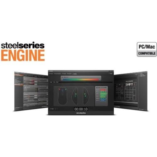 Ratón Gaming Láser SteelSeries Sensei Gris - 7 Botones