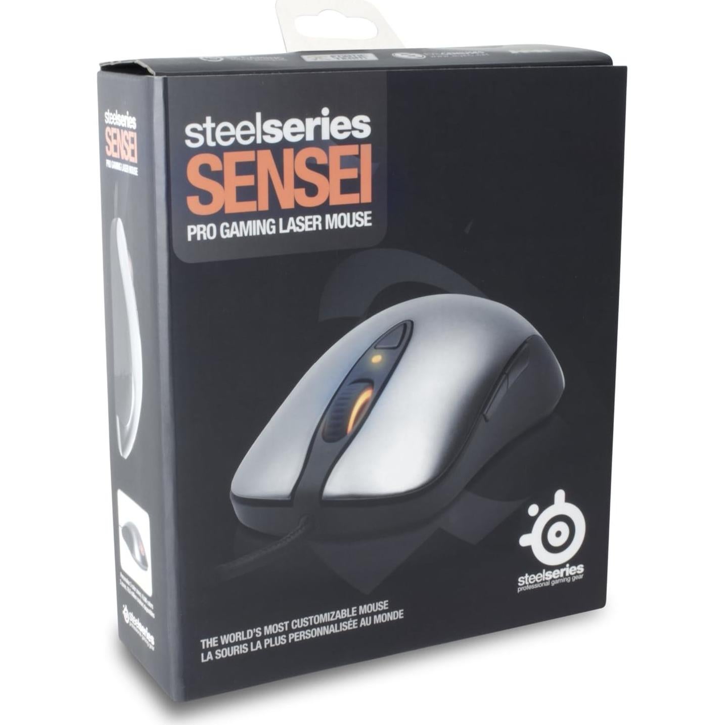 Ratón Gaming Láser SteelSeries Sensei Gris - 7 Botones