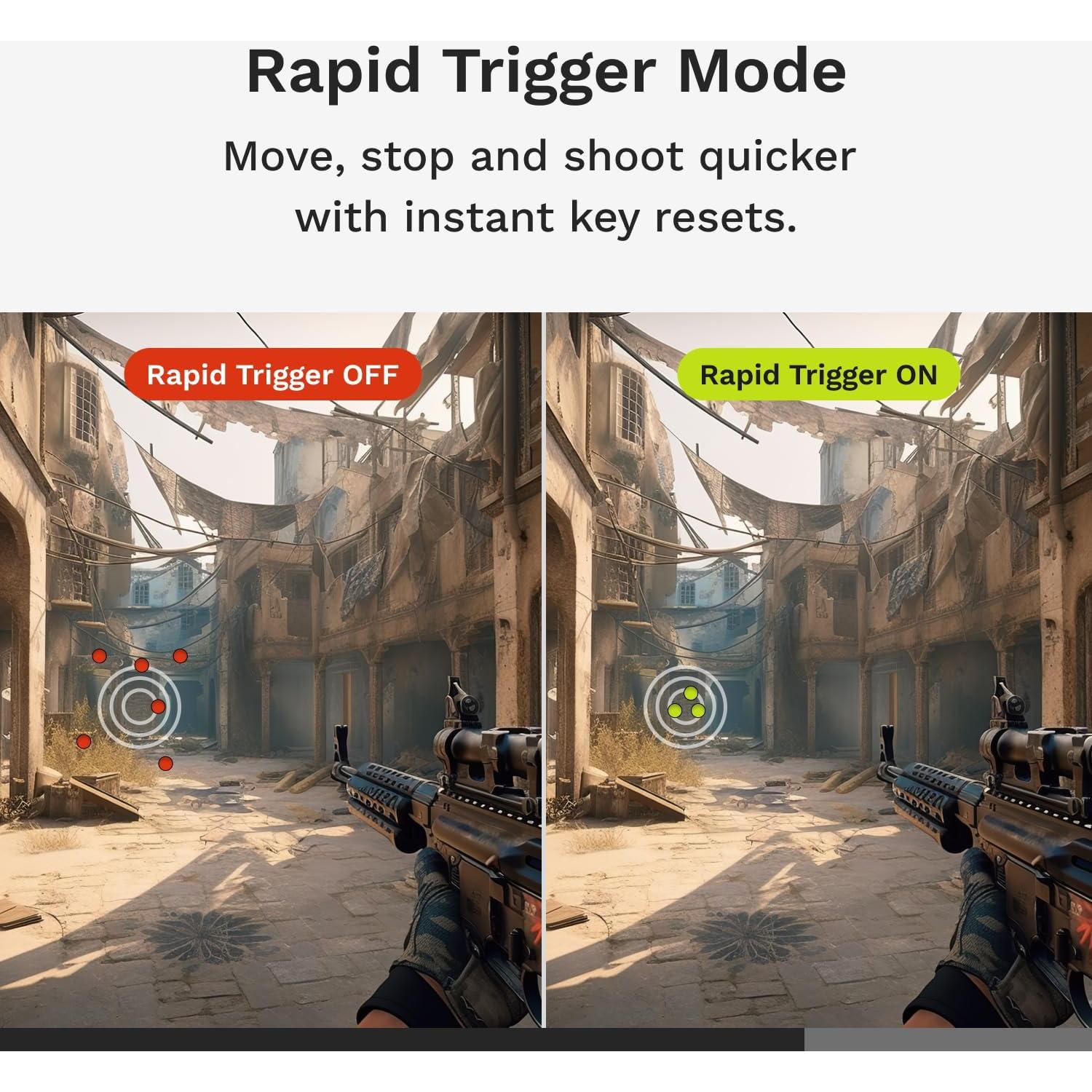 Teclado Mecánico Glorious GMMK 3 HE 75% Negro Hotswappable