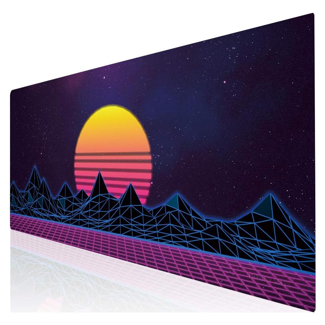 Alfombrilla de Ratón Grande Imegny 90x40 cm Antideslizante