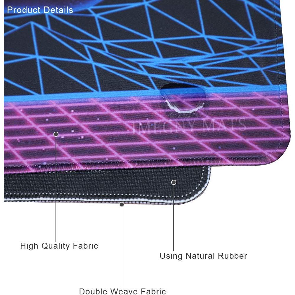 Alfombrilla de Ratón Grande Imegny 90x40 cm Antideslizante