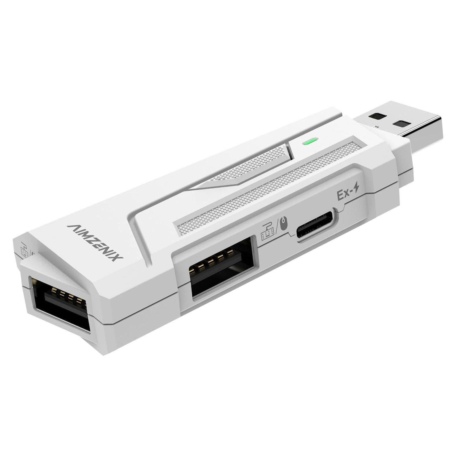 Adaptador de Teclado y Ratón para PC AX200 - 1000Hz, Mapeo Personalizado