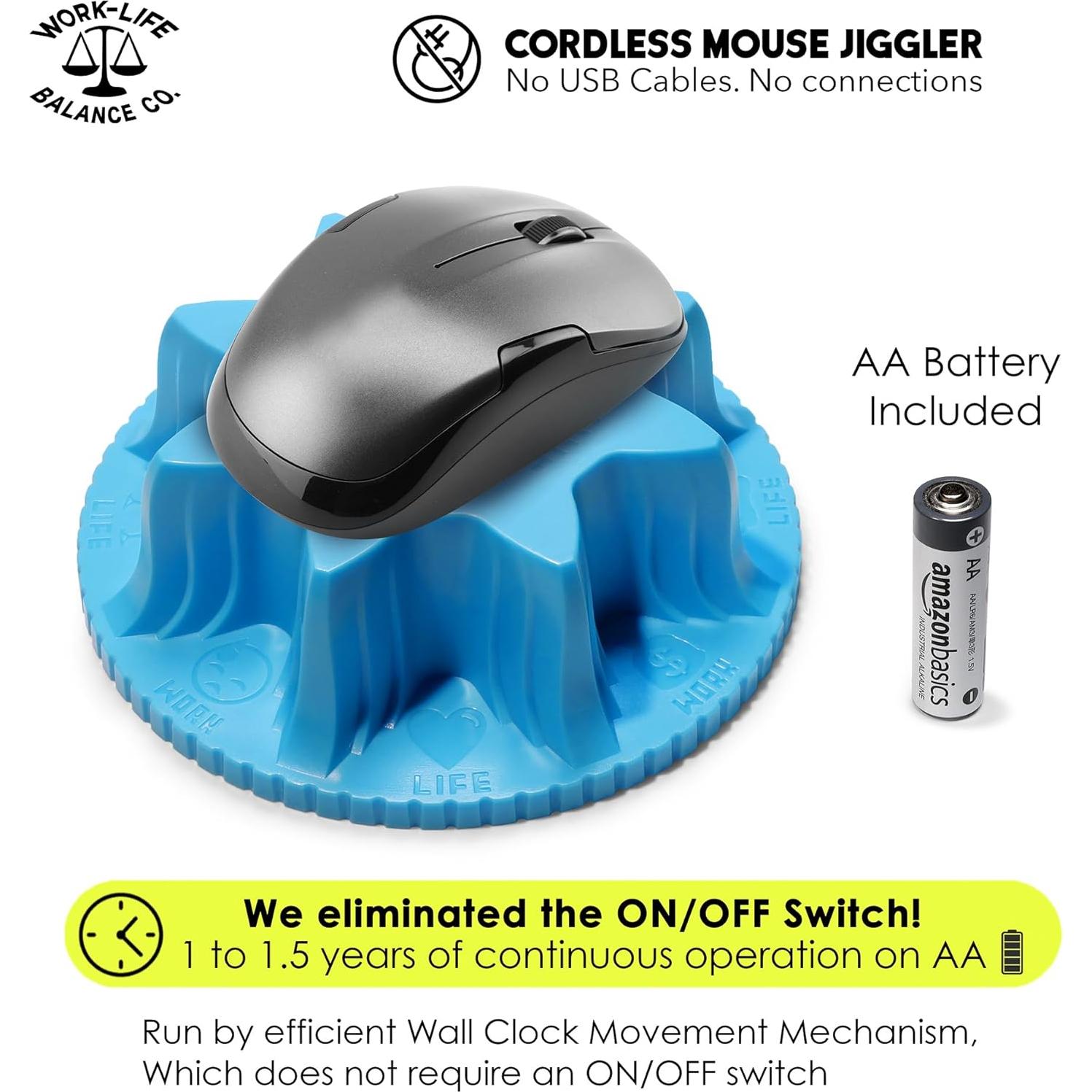 Dispositivo Jiggler de Ratón Mecánico Indetectable - 12 cm