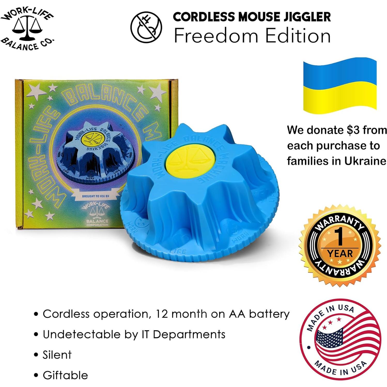 Dispositivo Jiggler de Ratón Mecánico Indetectable - 12 cm