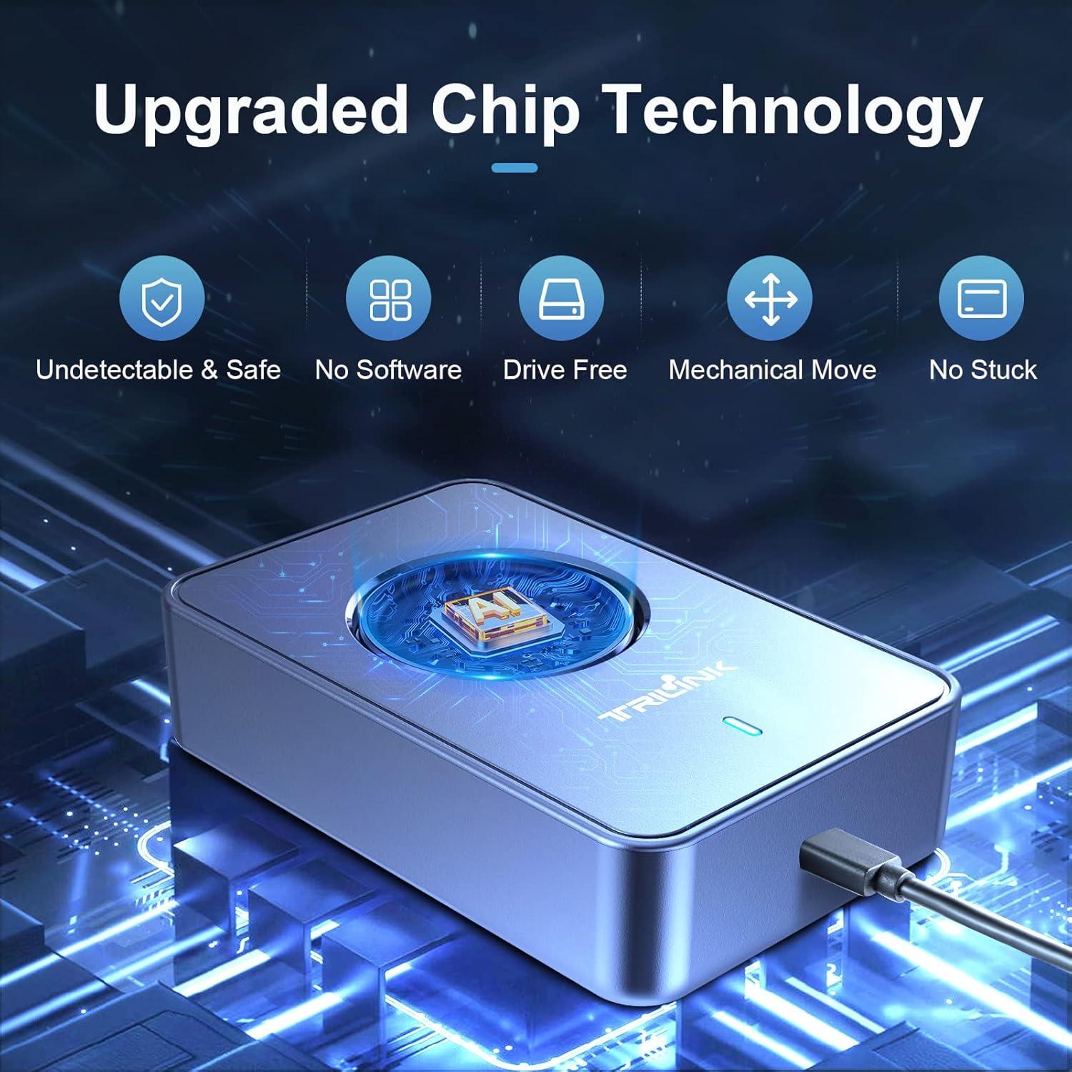 Jiggler de Ratón Indetectable TRILINK con Adaptador USB