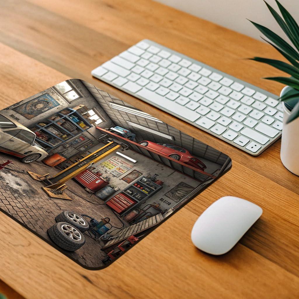 Alfombrilla de Ratón Taller Mecánico Blooza 23x20 cm