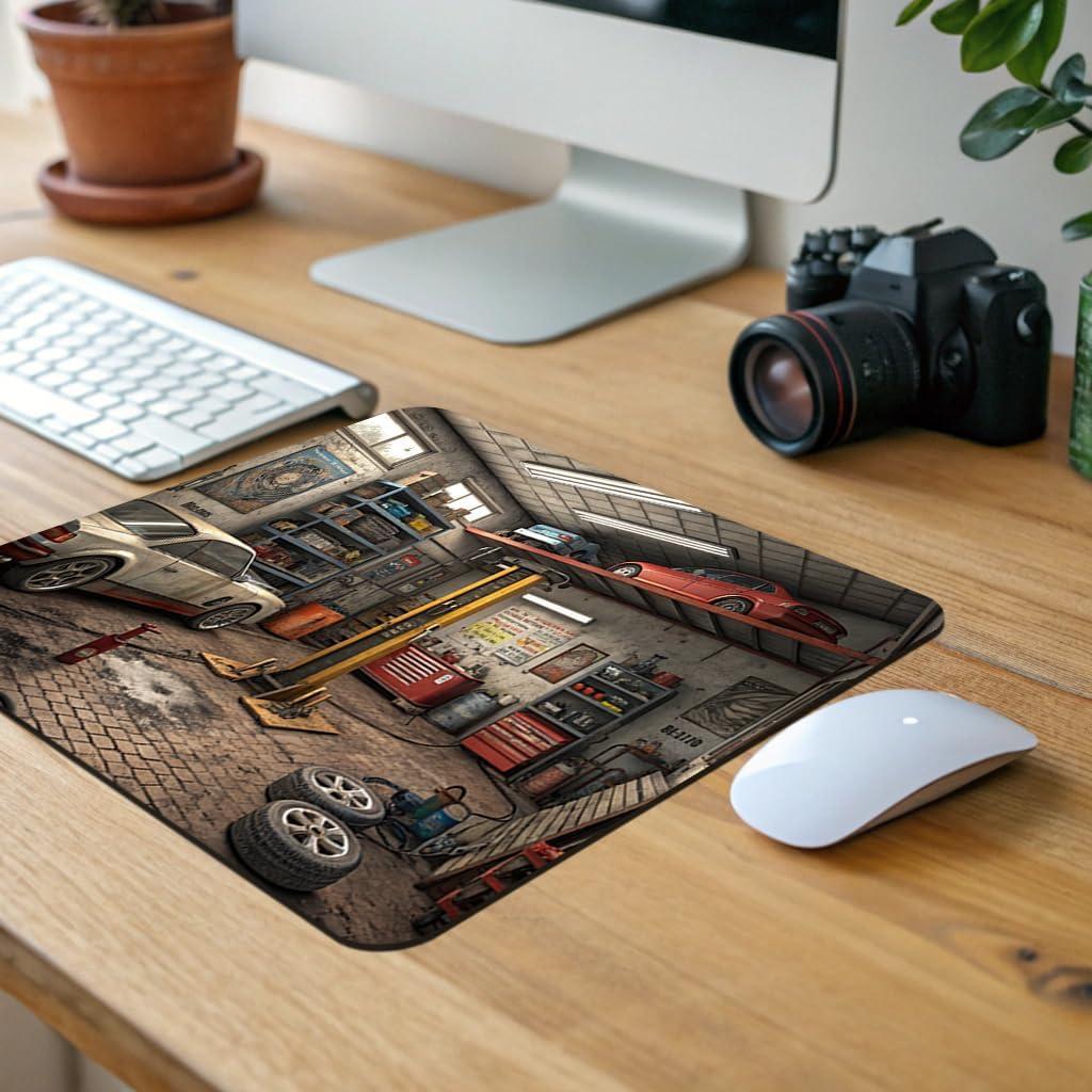 Alfombrilla de Ratón Taller Mecánico Blooza 23x20 cm