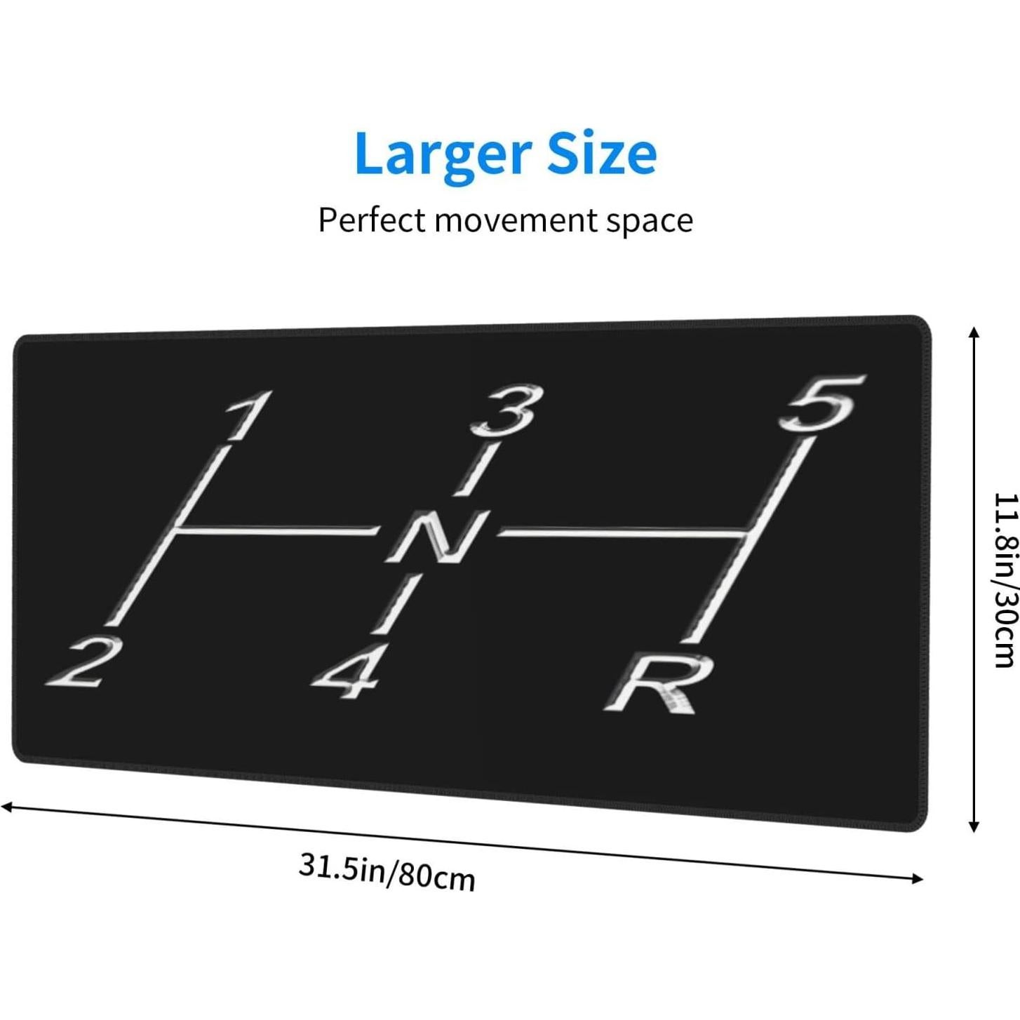Alfombrilla de Ratón Grande SUFPMP 80cm x 30.5cm Antideslizante