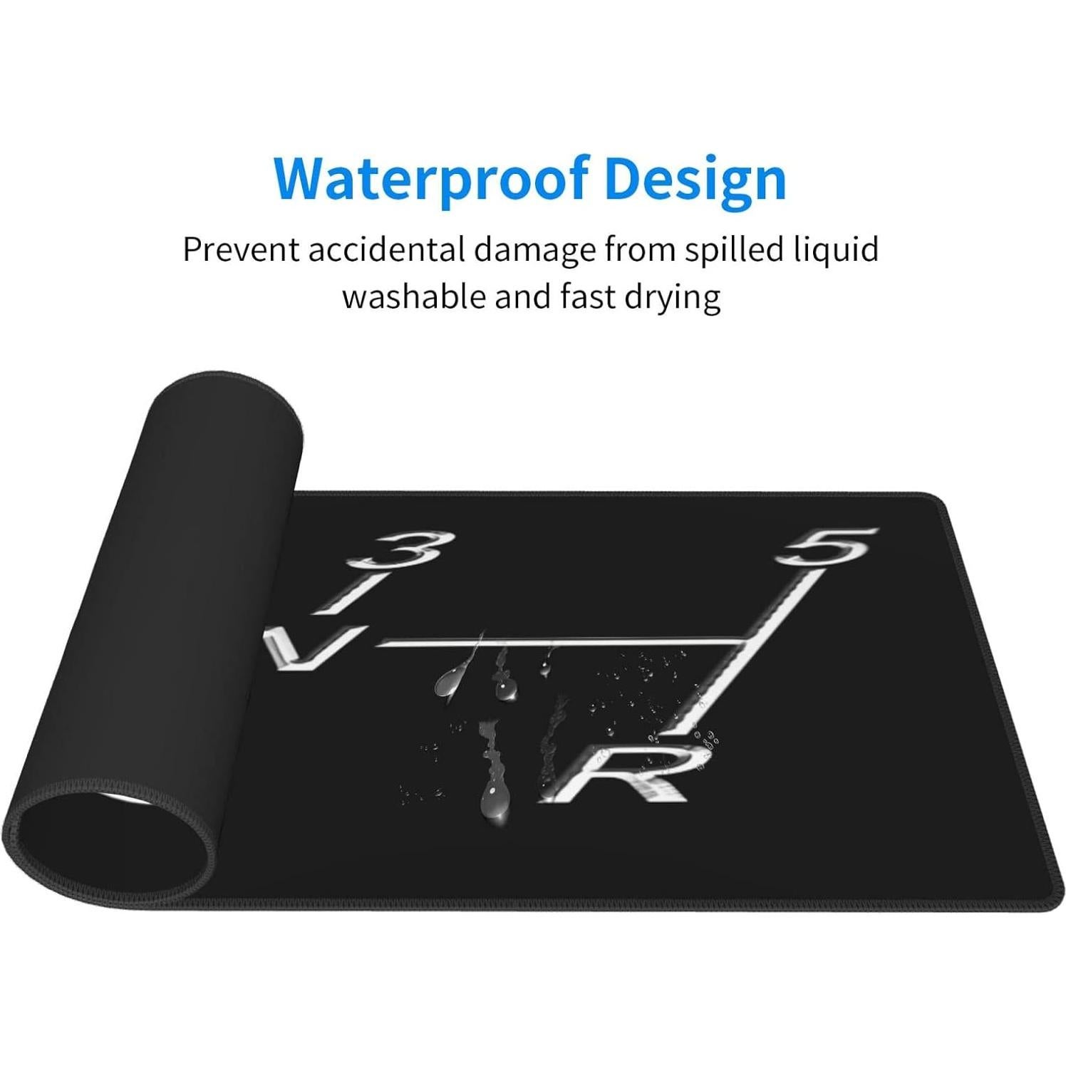 Alfombrilla de Ratón Grande SUFPMP 80cm x 30.5cm Antideslizante