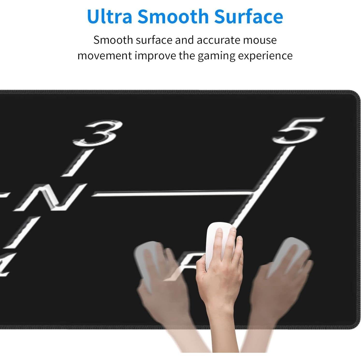 Alfombrilla de Ratón Grande SUFPMP 80cm x 30.5cm Antideslizante