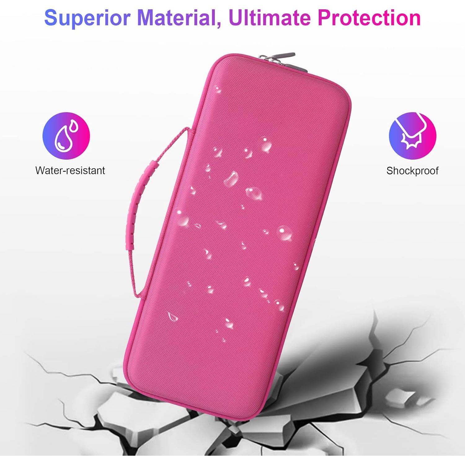 Funda Dura BOVKE para Teclado Logitech POP Rosa