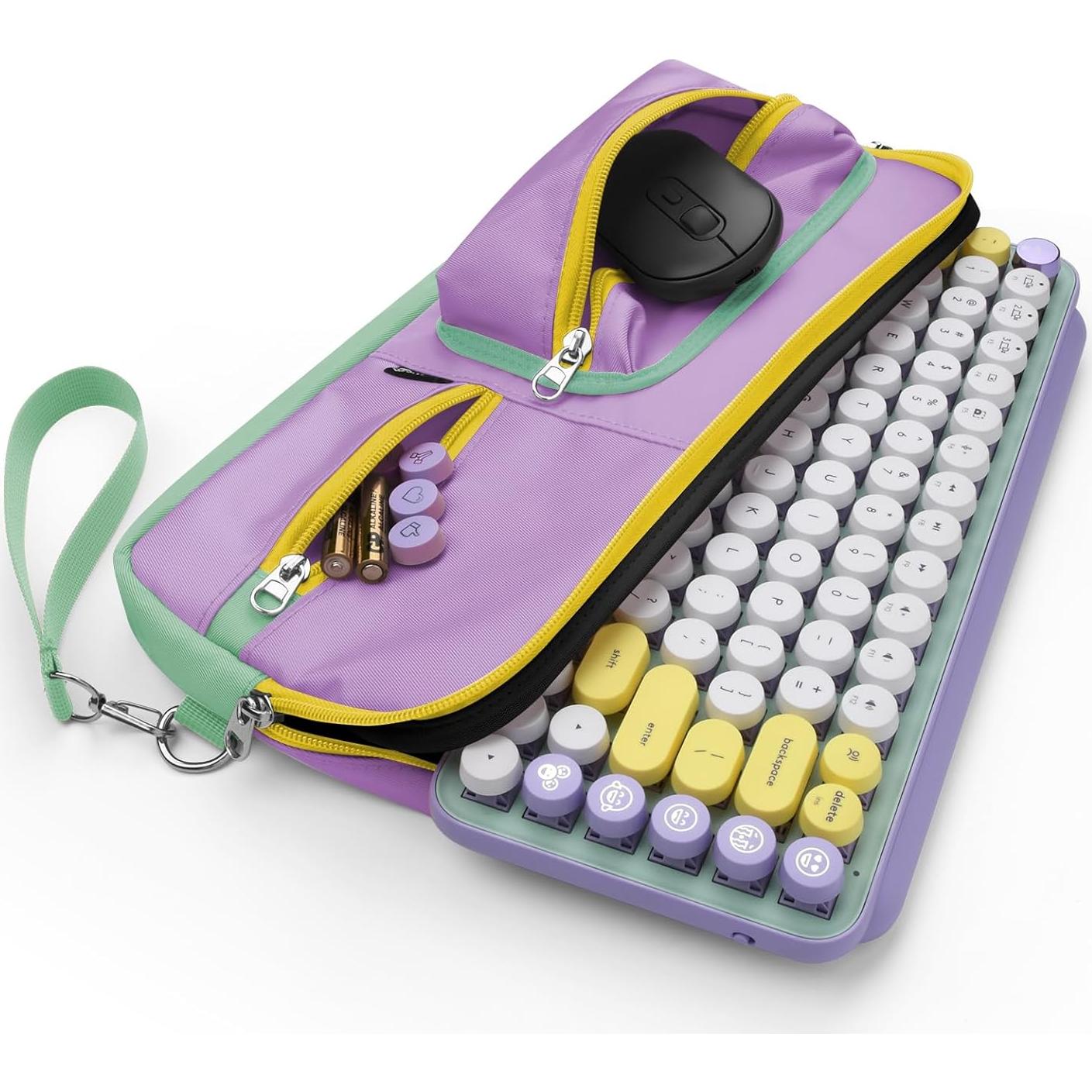 Funda de Transporte CaSZLUTION para Teclado Logitech POP Keys