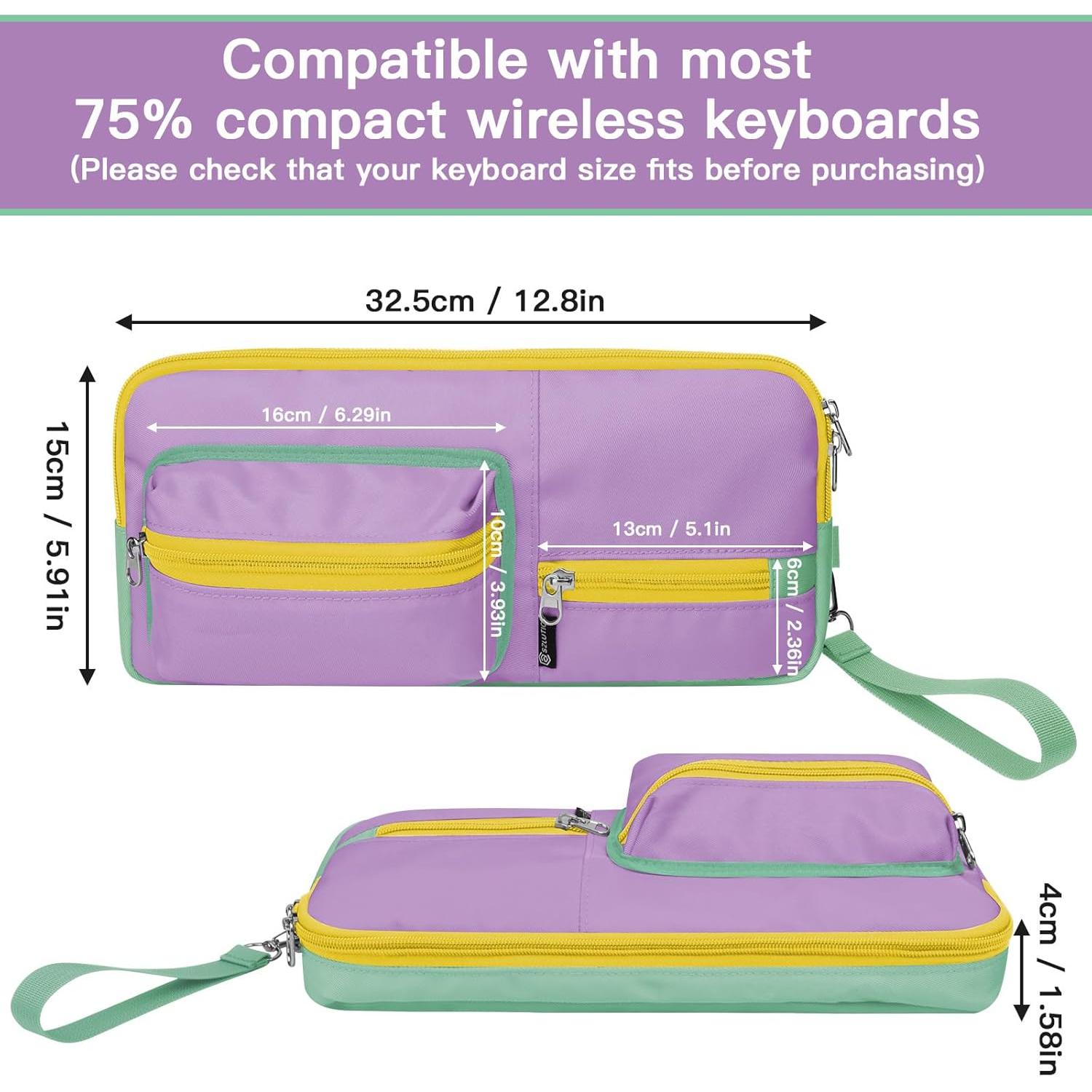 Funda de Transporte CaSZLUTION para Teclado Logitech POP Keys