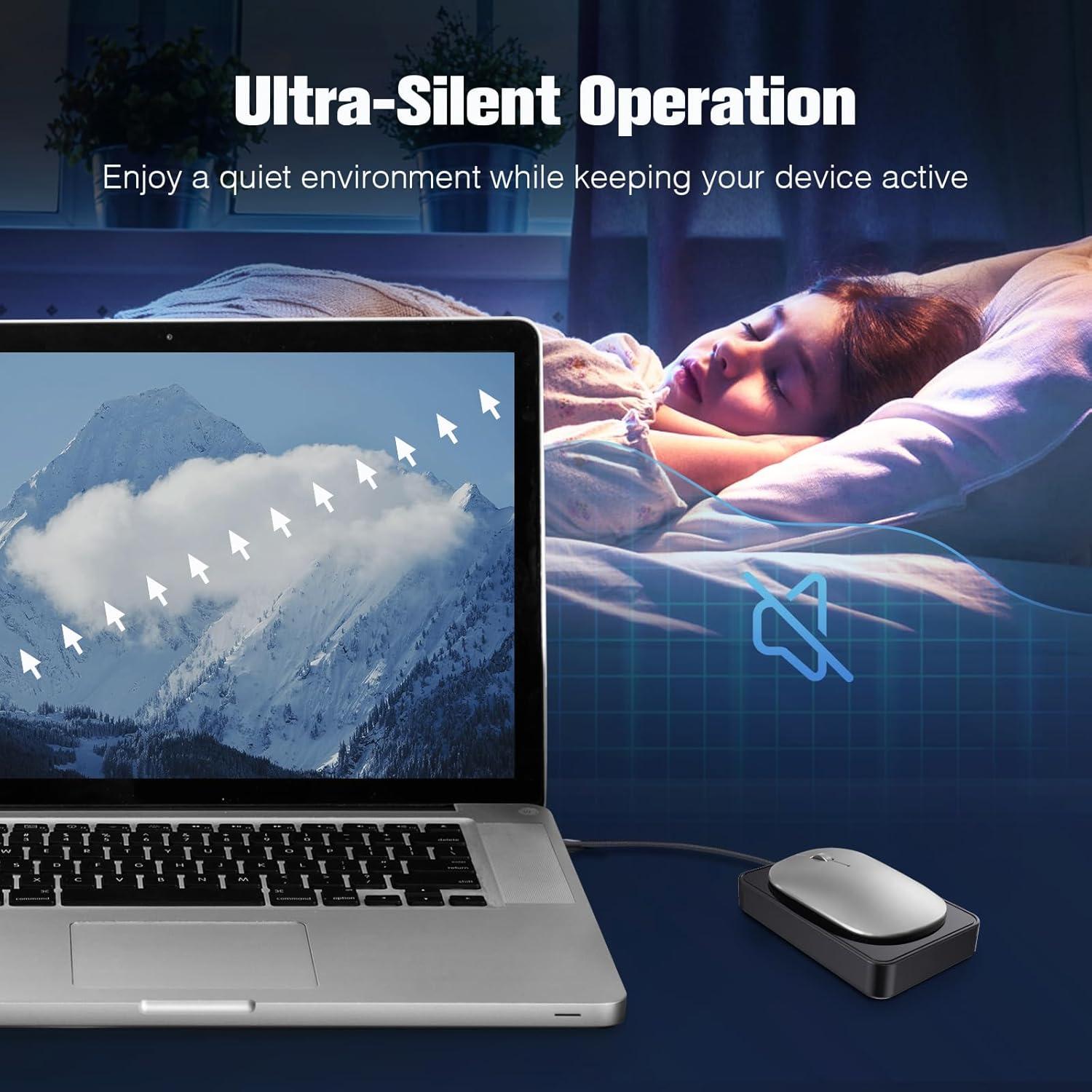 Jiggler de Ratón Indetectable TRILINK con Adaptador USB-C