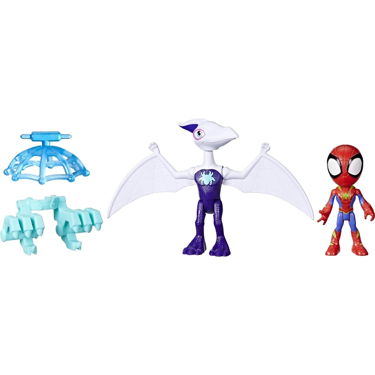 Conjunto de figuras de acción Spidey y Ghostasaurus 10 cm