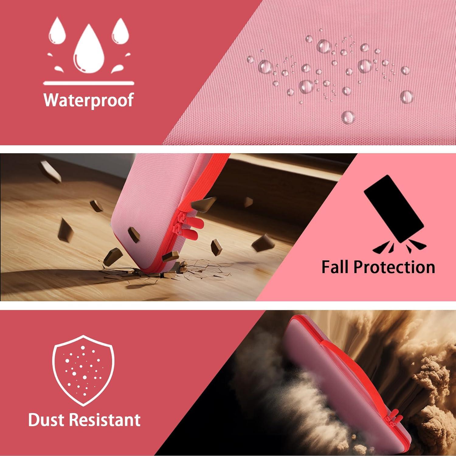 Funda Dura co2CREA para Combo Logitech POP ICON Rosa