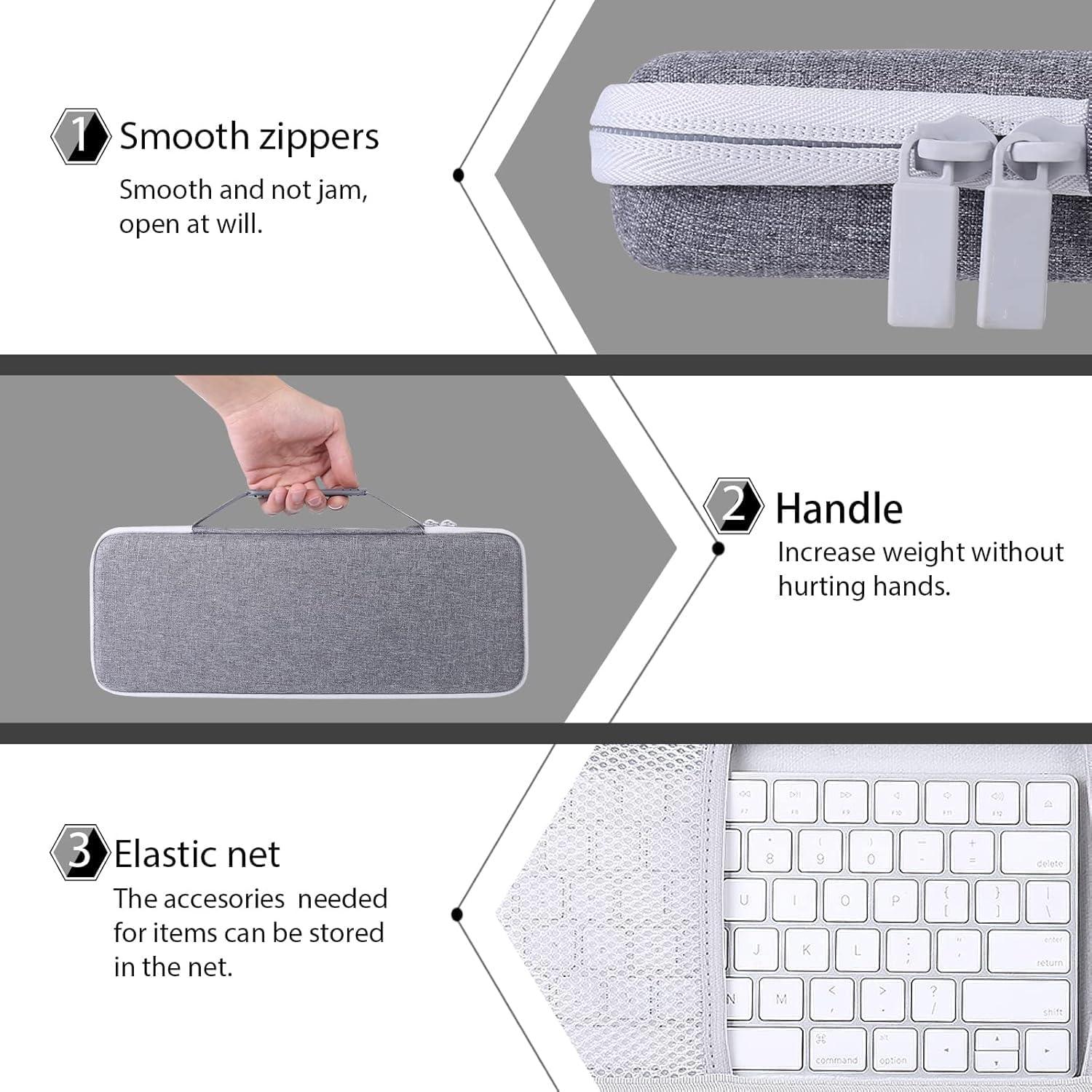 Funda Dura co2CREA para Apple Magic Keyboard y Mouse - Blanca