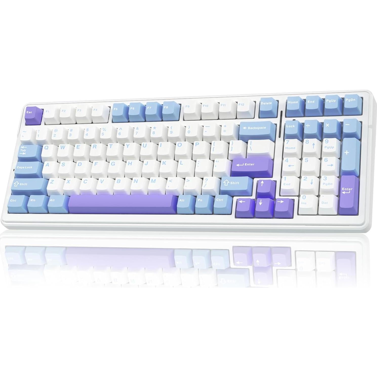 Combo Teclado Mecánico Inalámbrico AULA F99 + Ratón Gaming SC580X