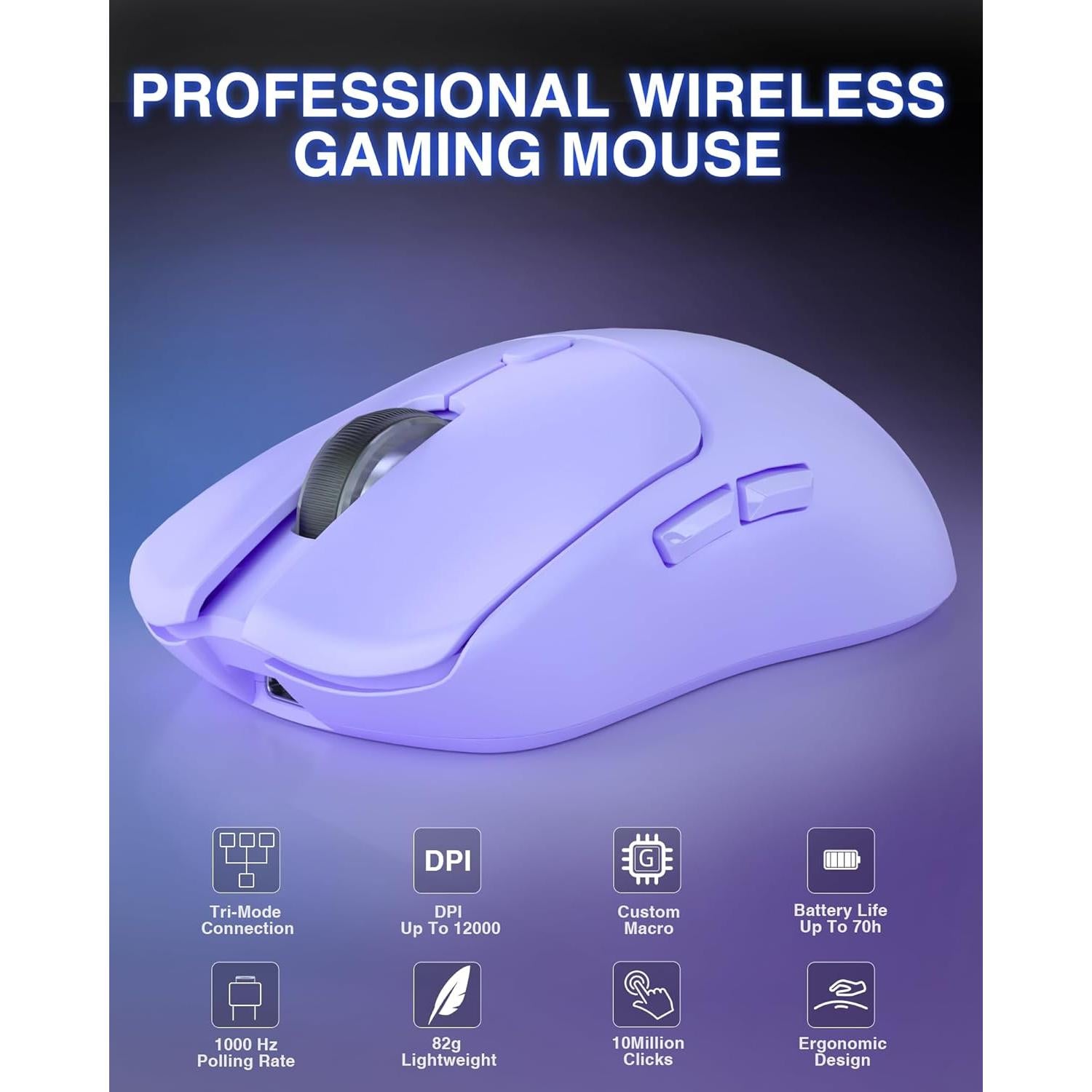 Combo Teclado Mecánico Inalámbrico AULA F99 + Ratón Gaming SC580X