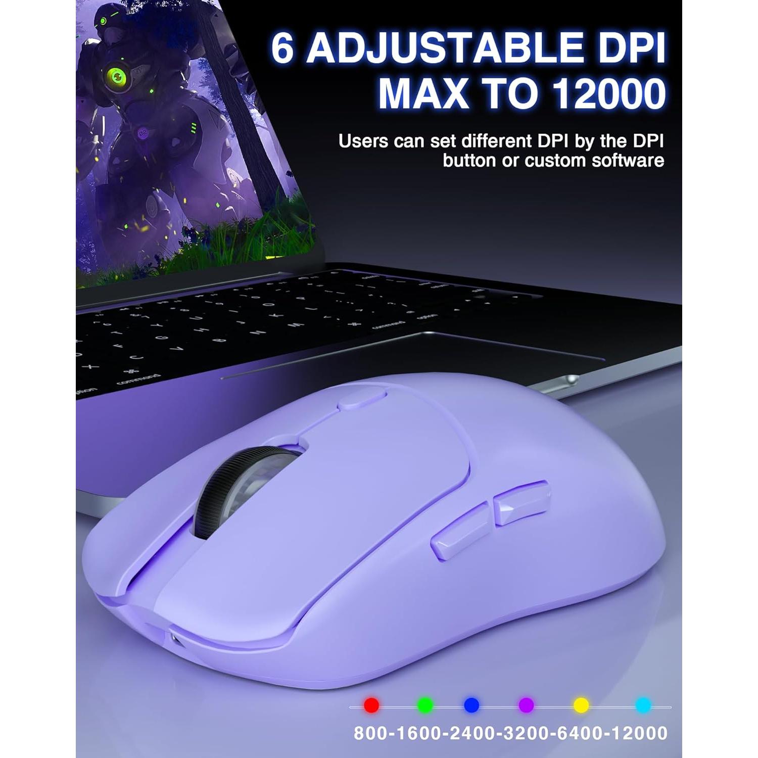 Combo Teclado Mecánico Inalámbrico AULA F99 + Ratón Gaming SC580X